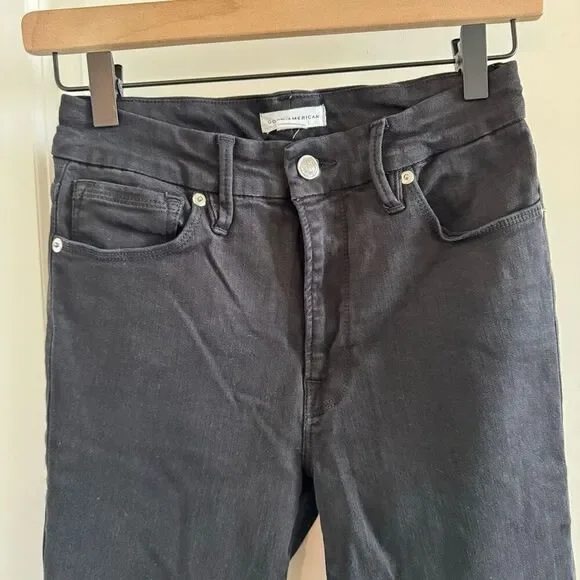 Good American Good Legs Skinny Jeans Black - Picture 6 of 8